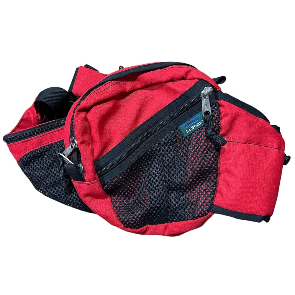NEW Vintage LL Bean Fanny Pack Waist Red